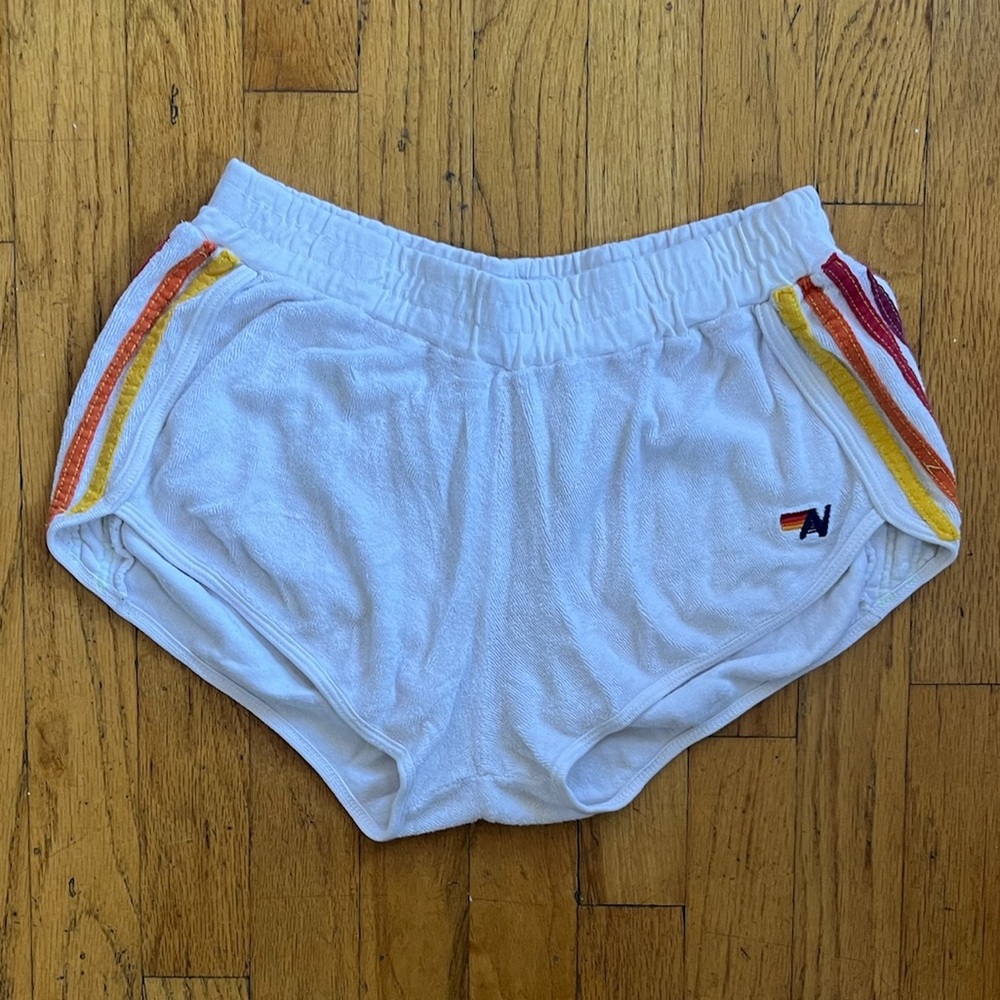 Rare Aviator Nation Terry Cloth Shorts - Size M